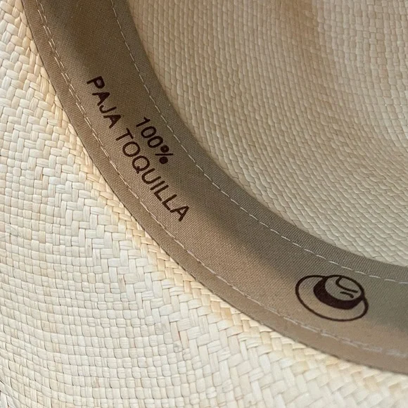 Handmade Genuine Panama Hats 100% Toquilla Straw Fiona Fedora Sz M UNISEX